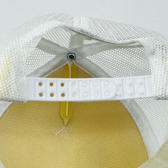 Vintage san Sun Souvenir Florida 1998 Beige Snapback Trucker Adjustable Ball Cap - Picture 5 of 5